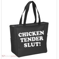 Limited Chicken Tender Slut! Tote Bag thumb 2