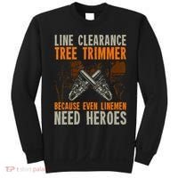 Line Clearance Tree Trimmer Arborist Sweatshirt thumb 0