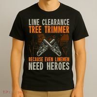 Line Clearance Tree Trimmer Arborist T-Shirt thumb 3