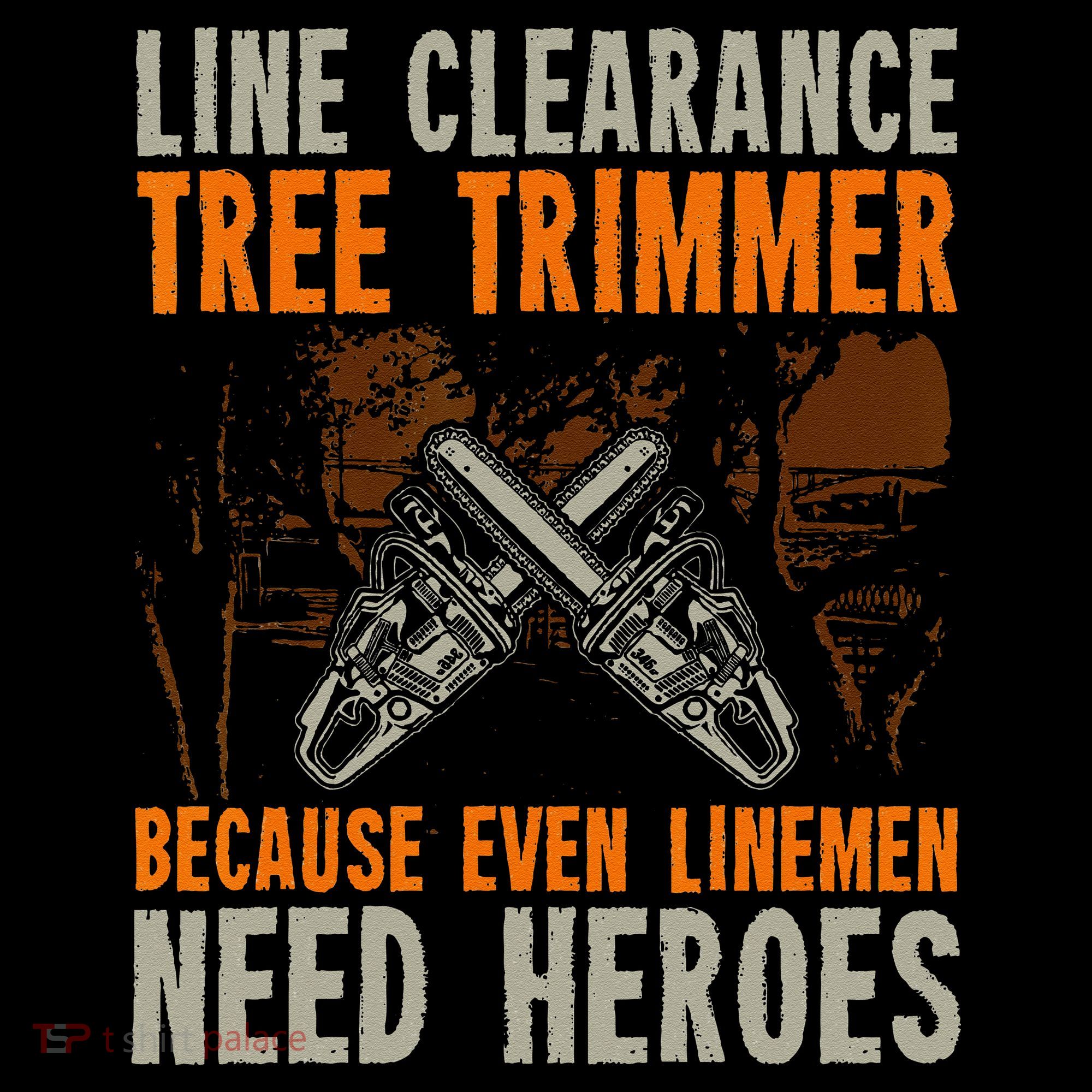 Line Clearance Tree Trimmer Arborist Women's Hoodie