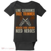 Line Clearance Tree Trimmer Arborist Baby Bodysuit thumb 0