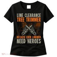 Line Clearance Tree Trimmer Arborist Women's T-Shirt thumb 0