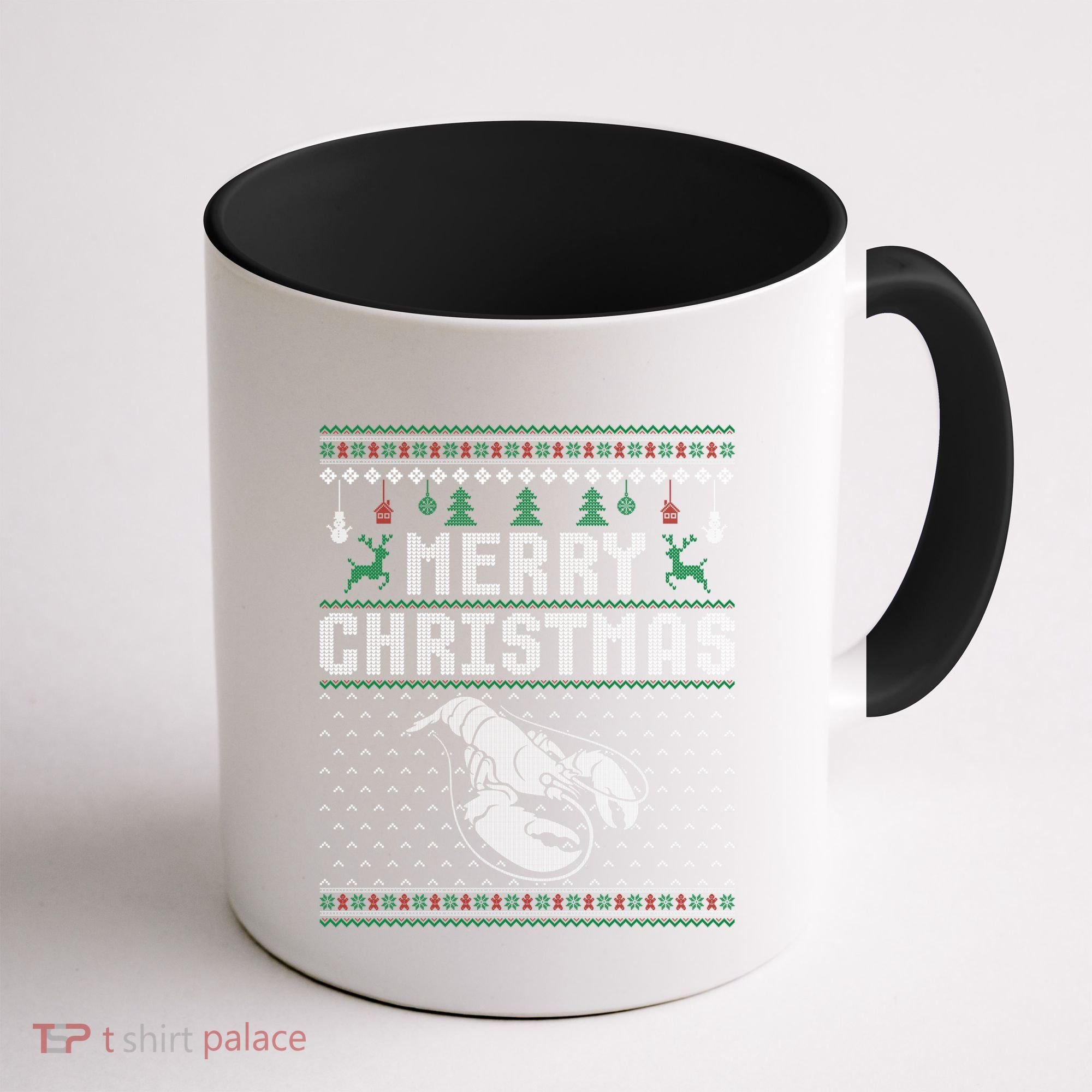 Lobster Christmas Ugly Funny Xmas Gift Coffee Mug