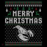 Lobster Christmas Ugly Funny Xmas Gift Coffee Mug thumb 5