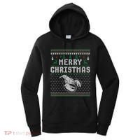 Lobster Christmas Ugly Funny Xmas Gift Women's Hoodie thumb 0