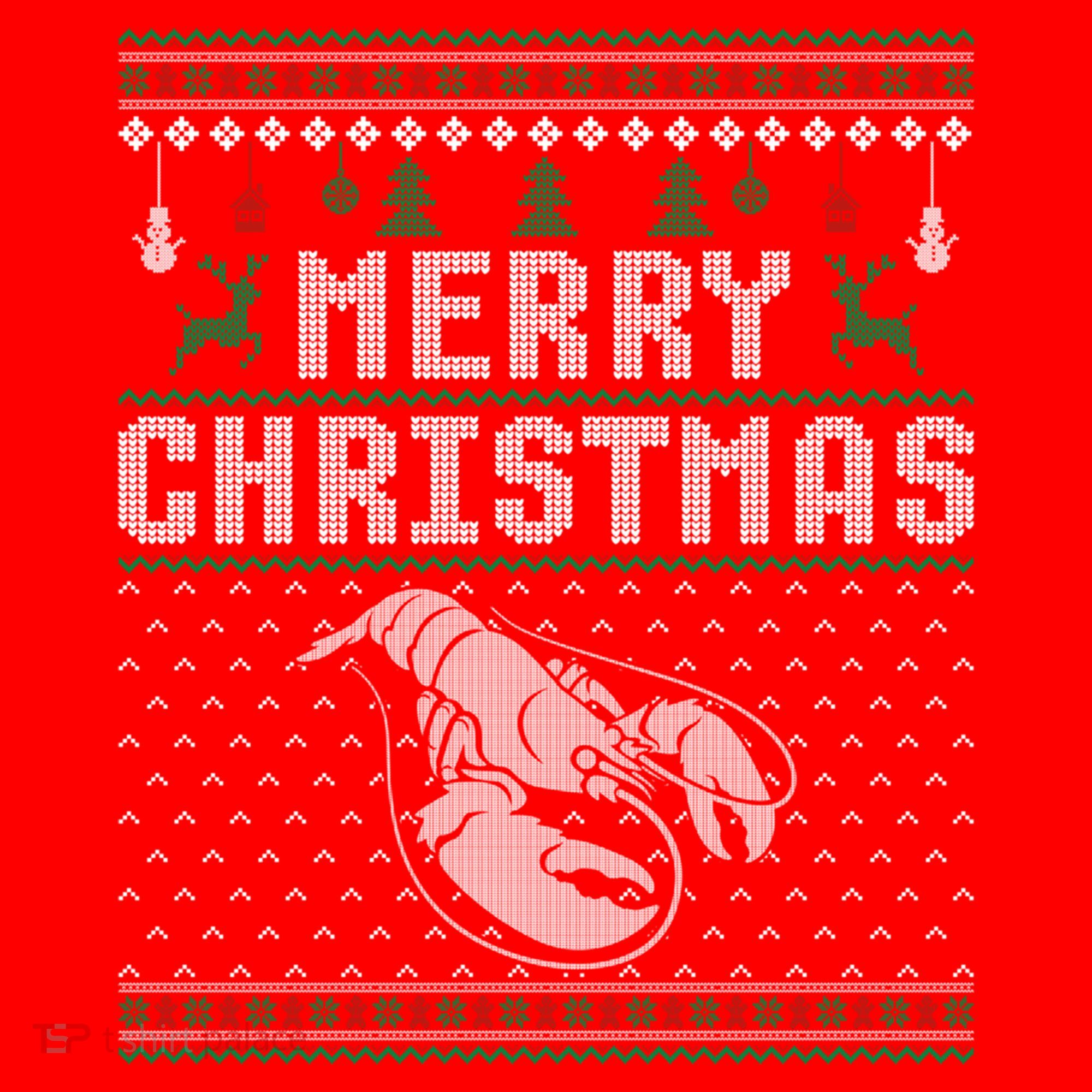 Lobster Christmas Ugly Funny Xmas Gift Santa Hat