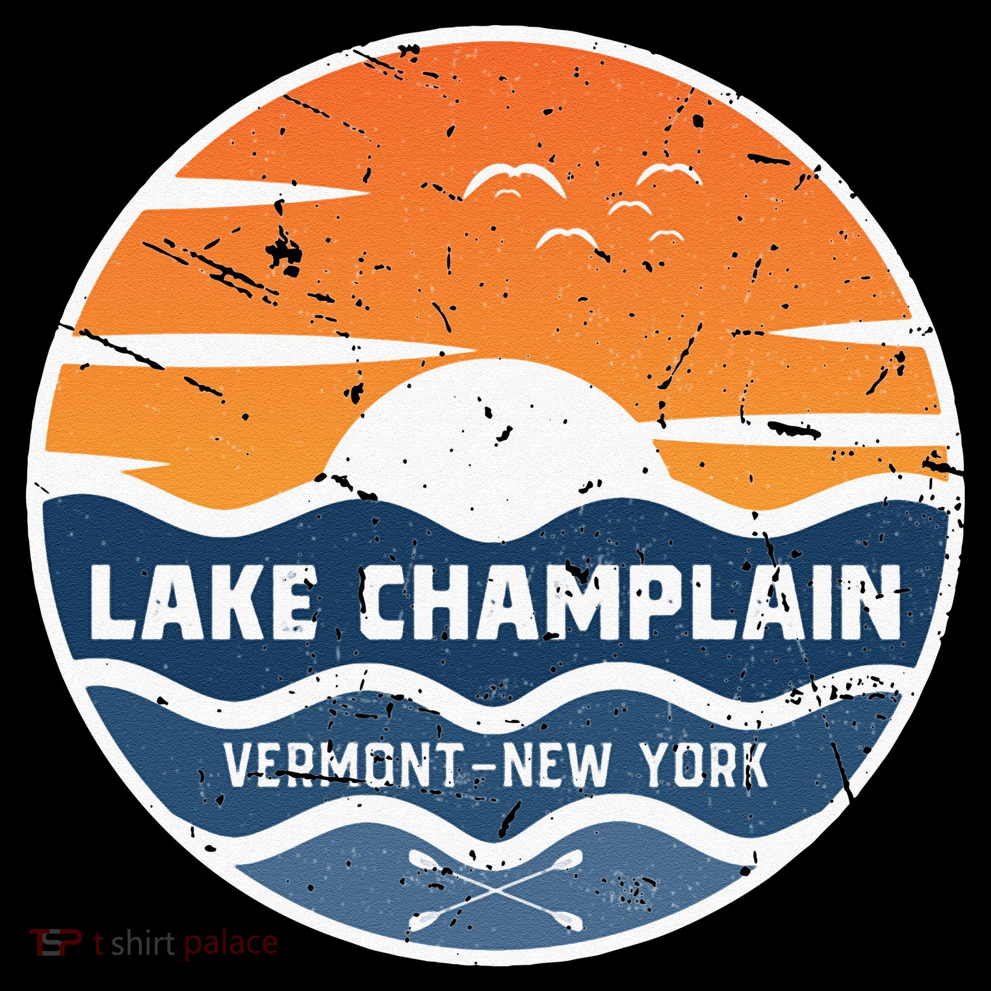Lake Champlain Vermont New York Lake Champlain Sweatshirt