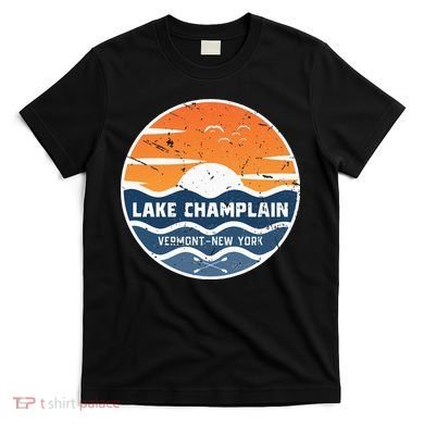 Lake Champlain Vermont New York Lake Champlain T-Shirt