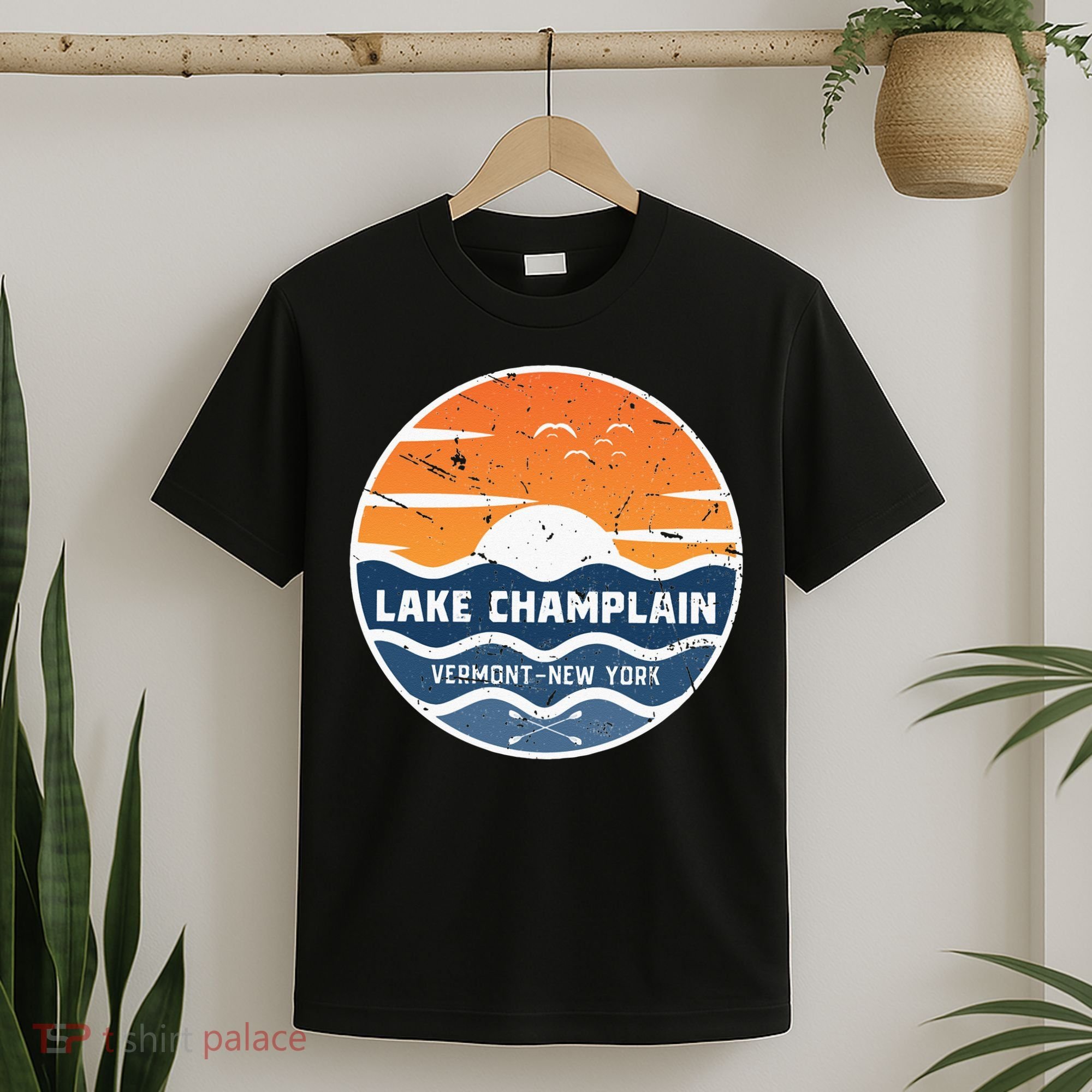 Lake Champlain Vermont New York Lake Champlain T-Shirt