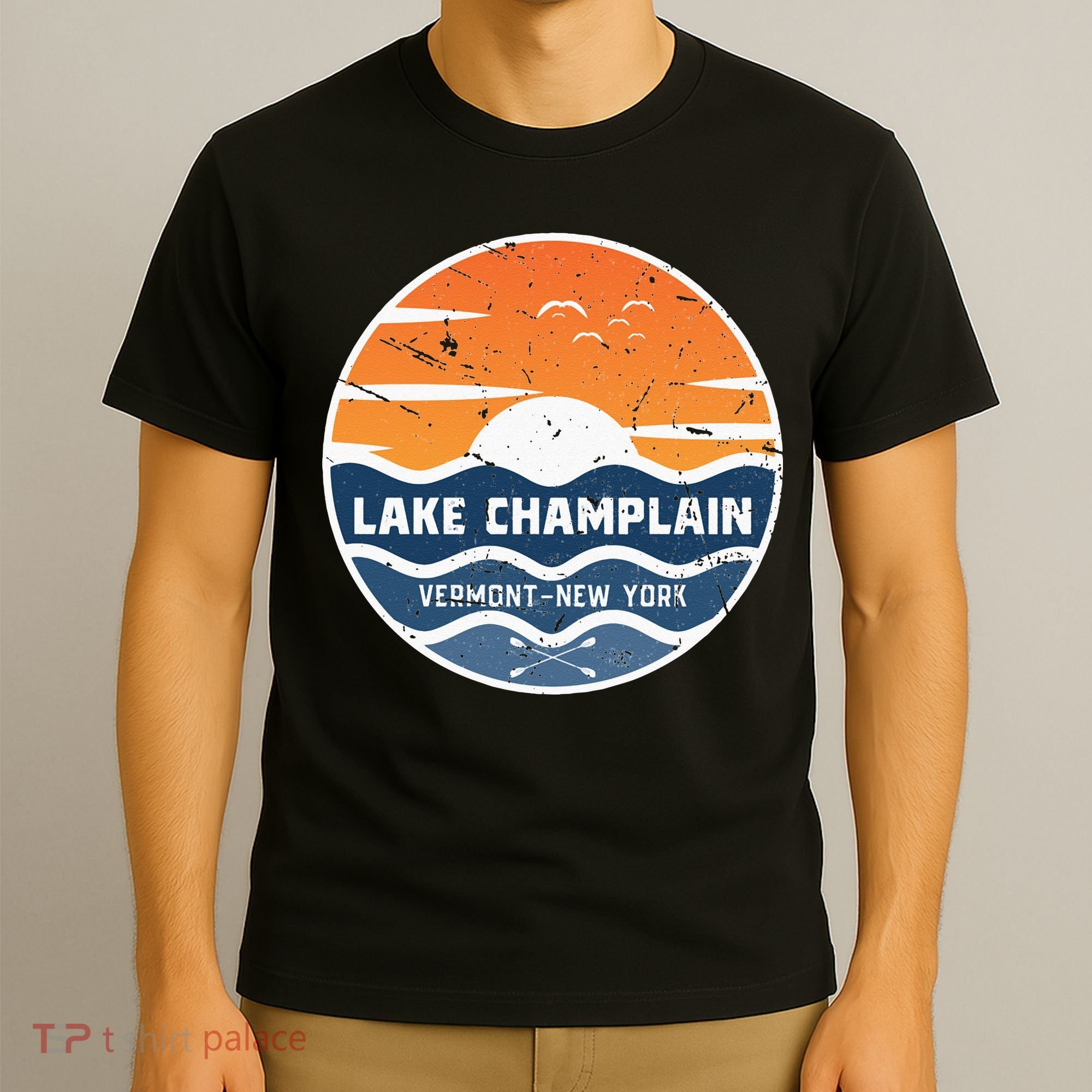 Lake Champlain Vermont New York Lake Champlain T-Shirt