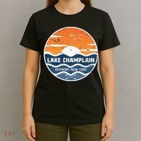 Lake Champlain Vermont New York Lake Champlain T-Shirt thumb 4