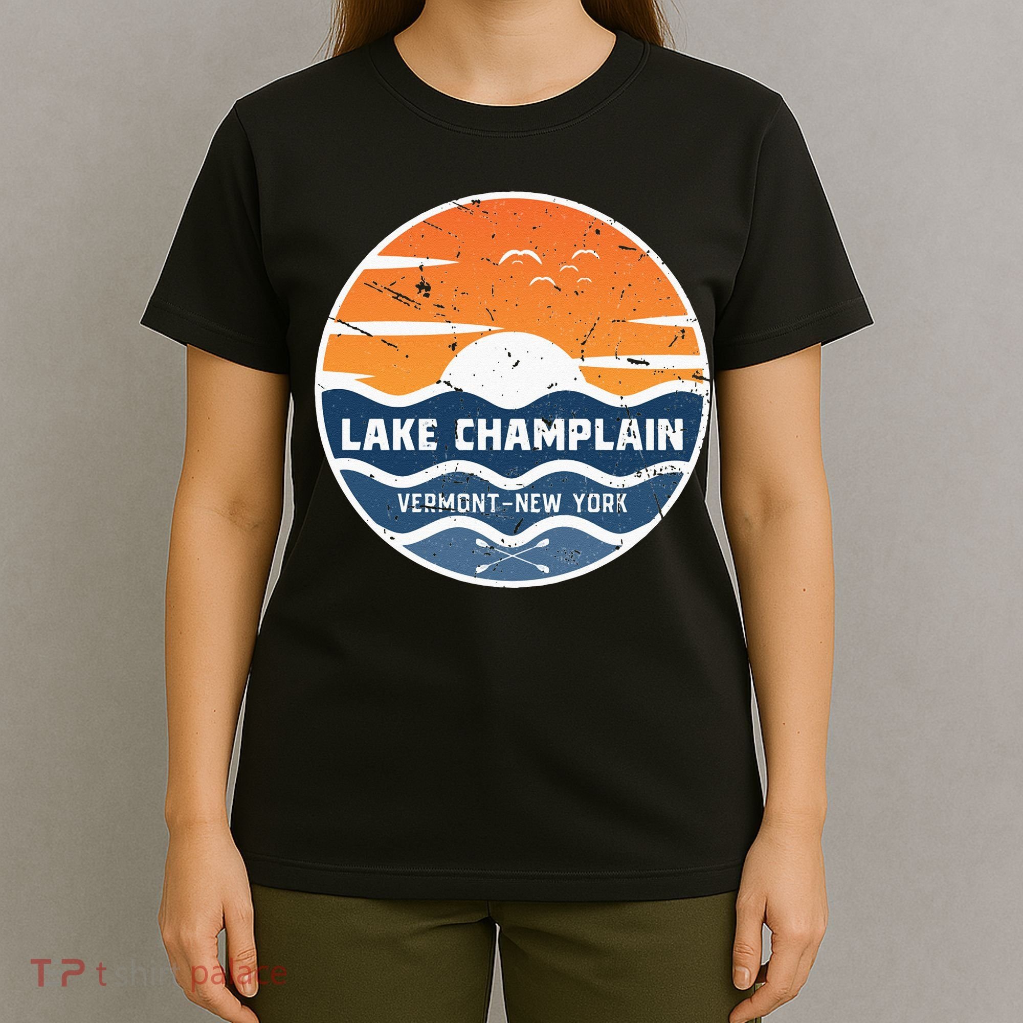 Lake Champlain Vermont New York Lake Champlain T-Shirt