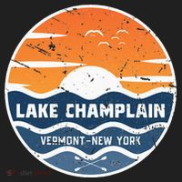 Lake Champlain Vermont New York Lake Champlain Beanie thumb 2