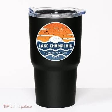 Lake Champlain Vermont New York Lake Champlain Tumbler