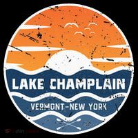 Lake Champlain Vermont New York Lake Champlain Tank Top thumb 6