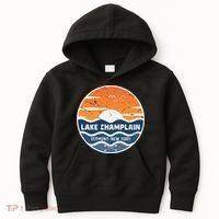 Lake Champlain Vermont New York Lake Champlain Kids Hoodie thumb 0