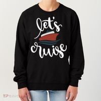 Let's Cruise Vacation Travel Women's Sweatshirt thumb 0