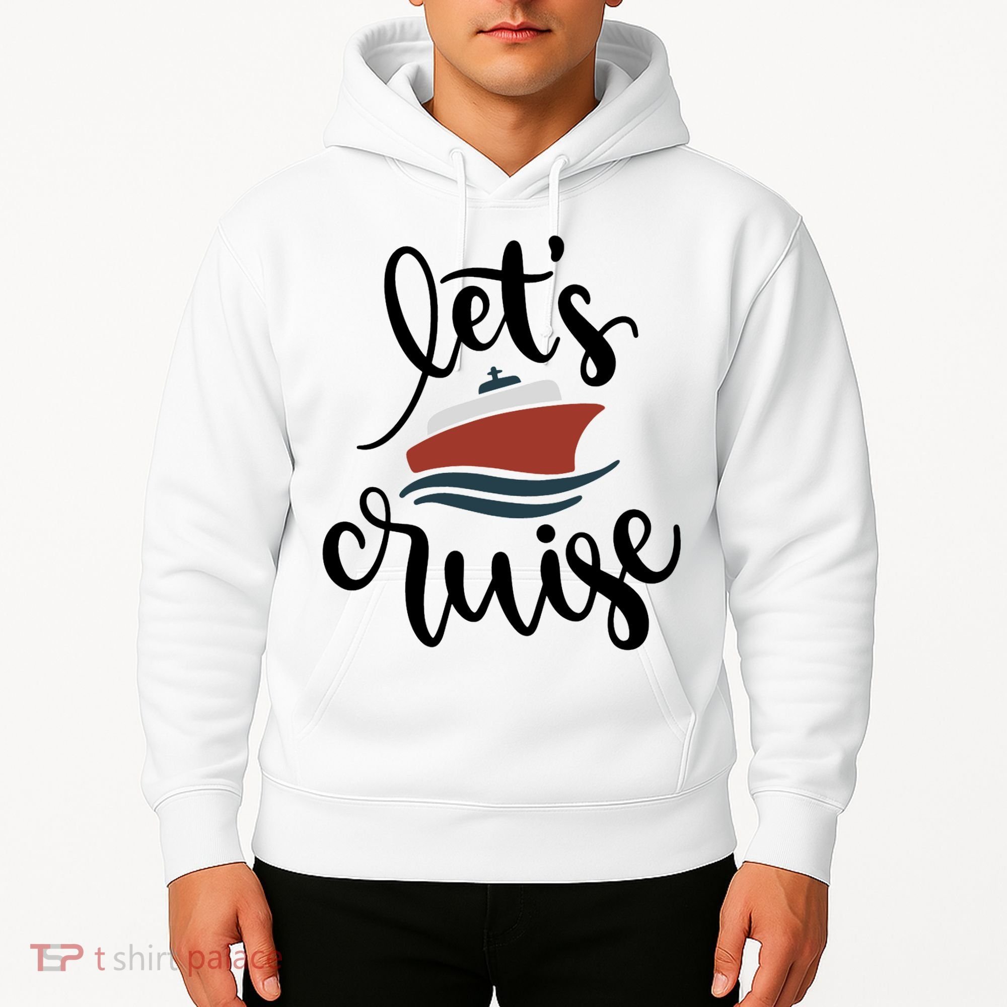Let's Cruise Vacation Travel Hoodie