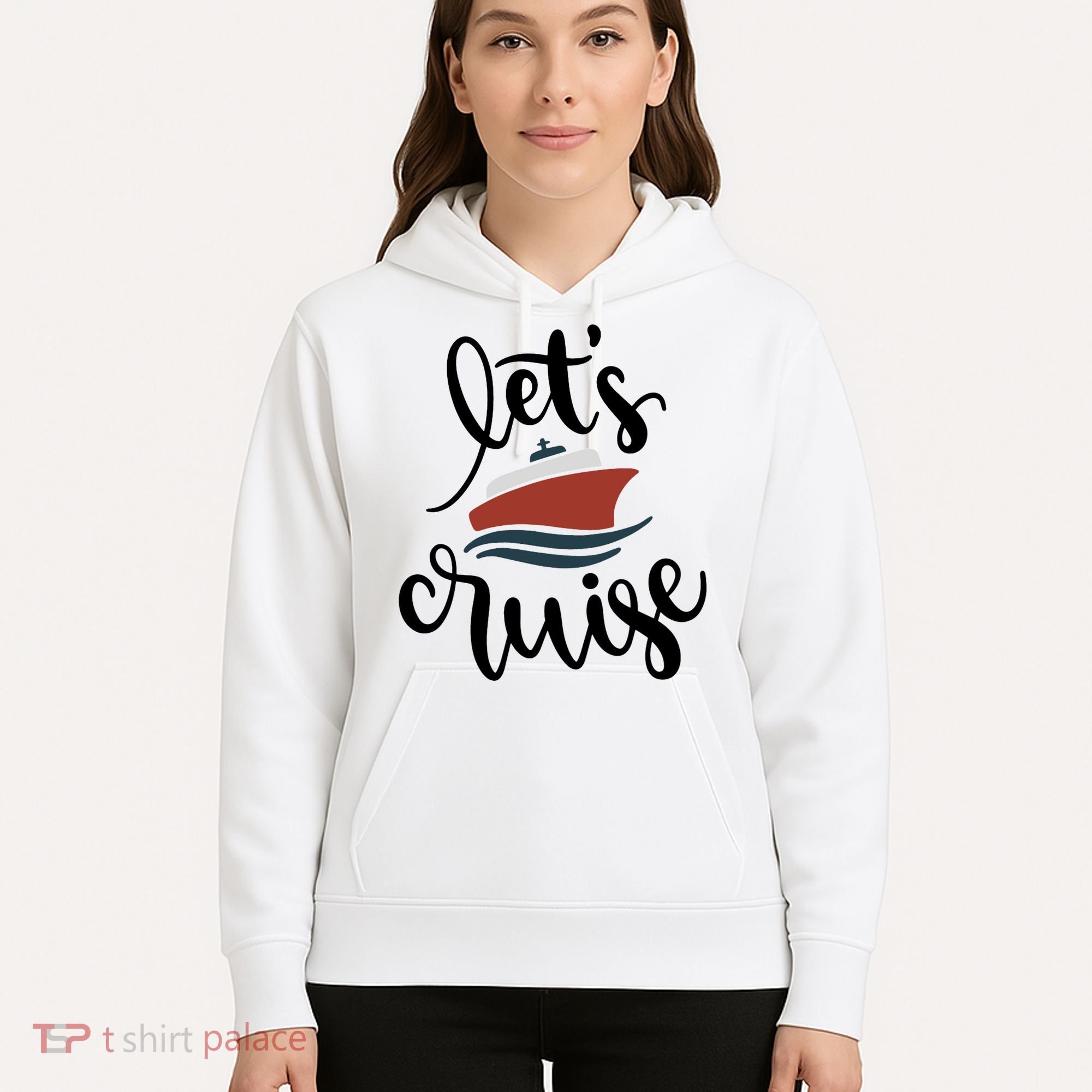 Let's Cruise Vacation Travel Hoodie