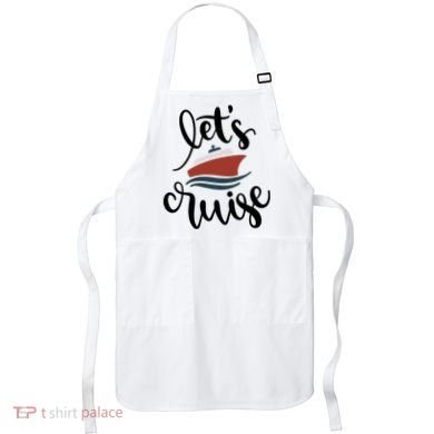 Let's Cruise Vacation Travel Apron