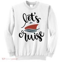Let's Cruise Vacation Travel Sweatshirt thumb 0