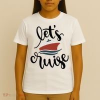 Let's Cruise Vacation Travel T-Shirt thumb 4