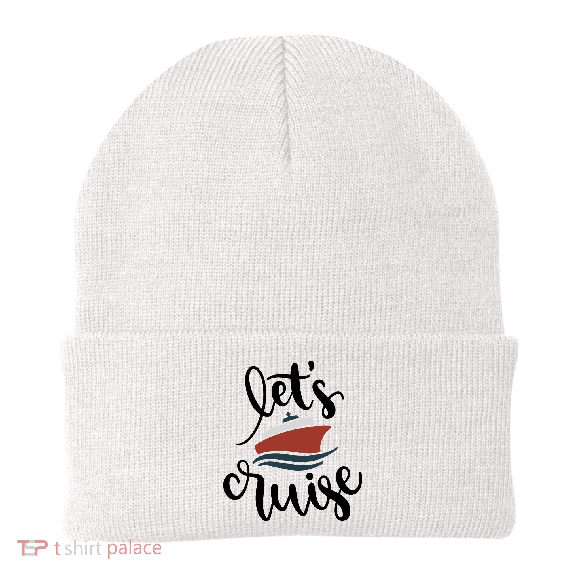 Let's Cruise Vacation Travel Beanie