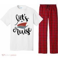 Let's Cruise Vacation Travel Pajama Set thumb 0