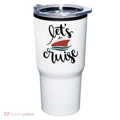 Let's Cruise Vacation Travel Tumbler