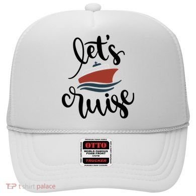 Let's Cruise Vacation Travel Hat