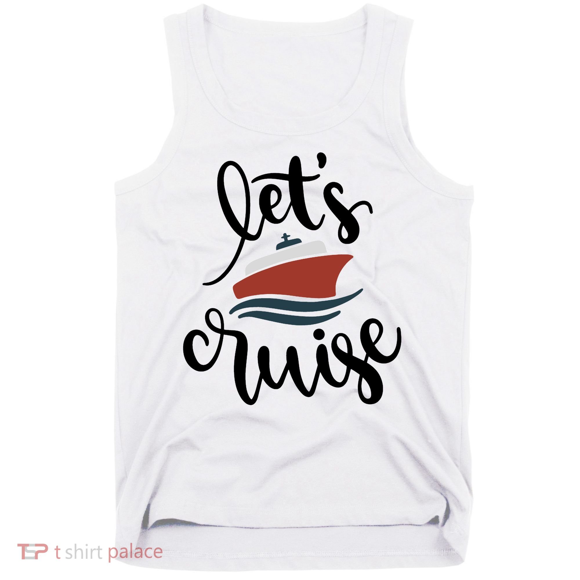 Let's Cruise Vacation Travel Tank Top