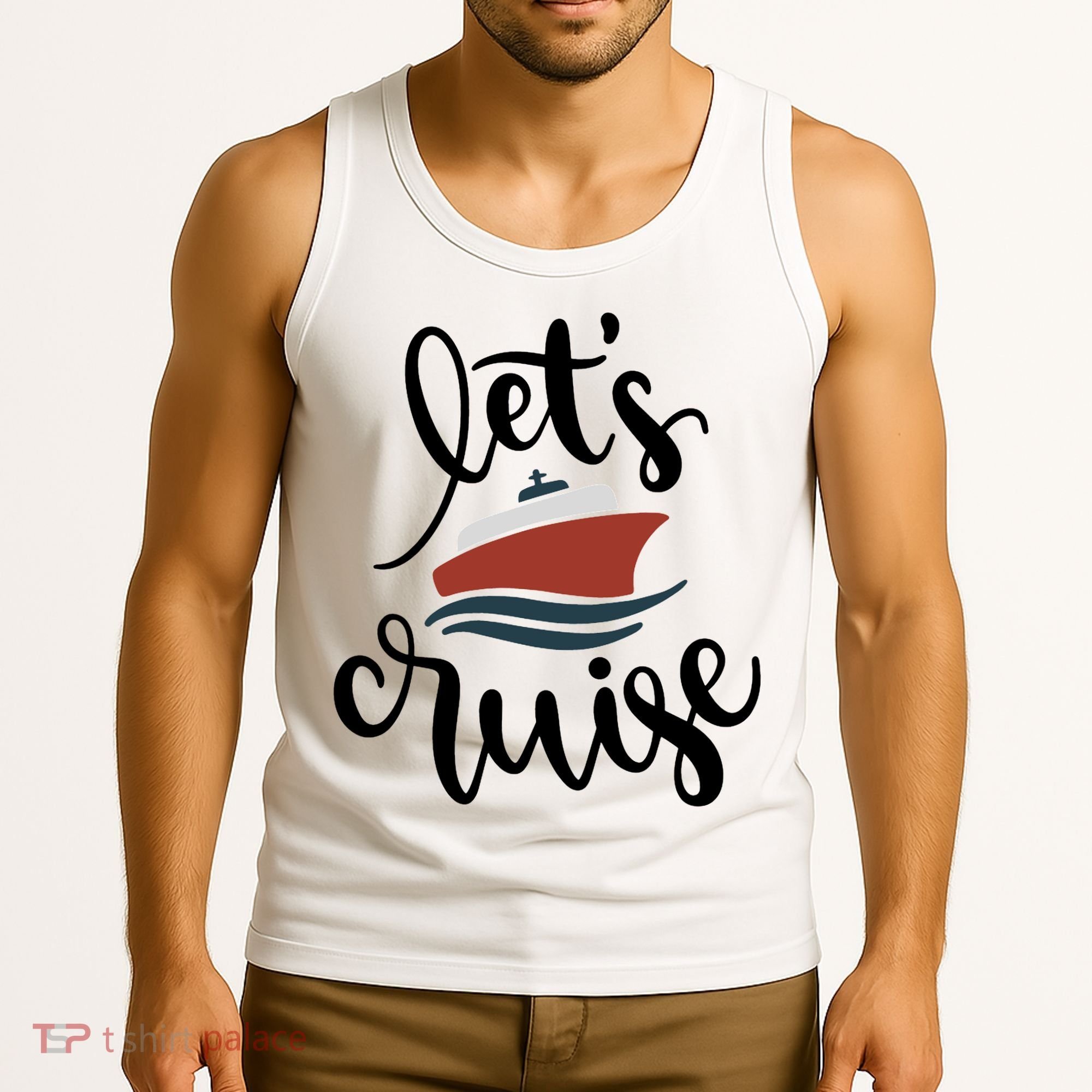 Let's Cruise Vacation Travel Tank Top