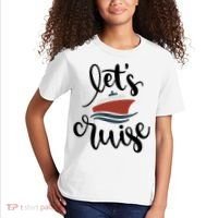 Let's Cruise Vacation Travel Kids T-Shirt thumb 2