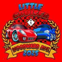 Little Cruiser Woodward Avenue 2025 Santa Hat thumb 1