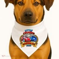Little Cruiser Woodward Avenue 2025 USA-Made Doggie Bandana thumb 1