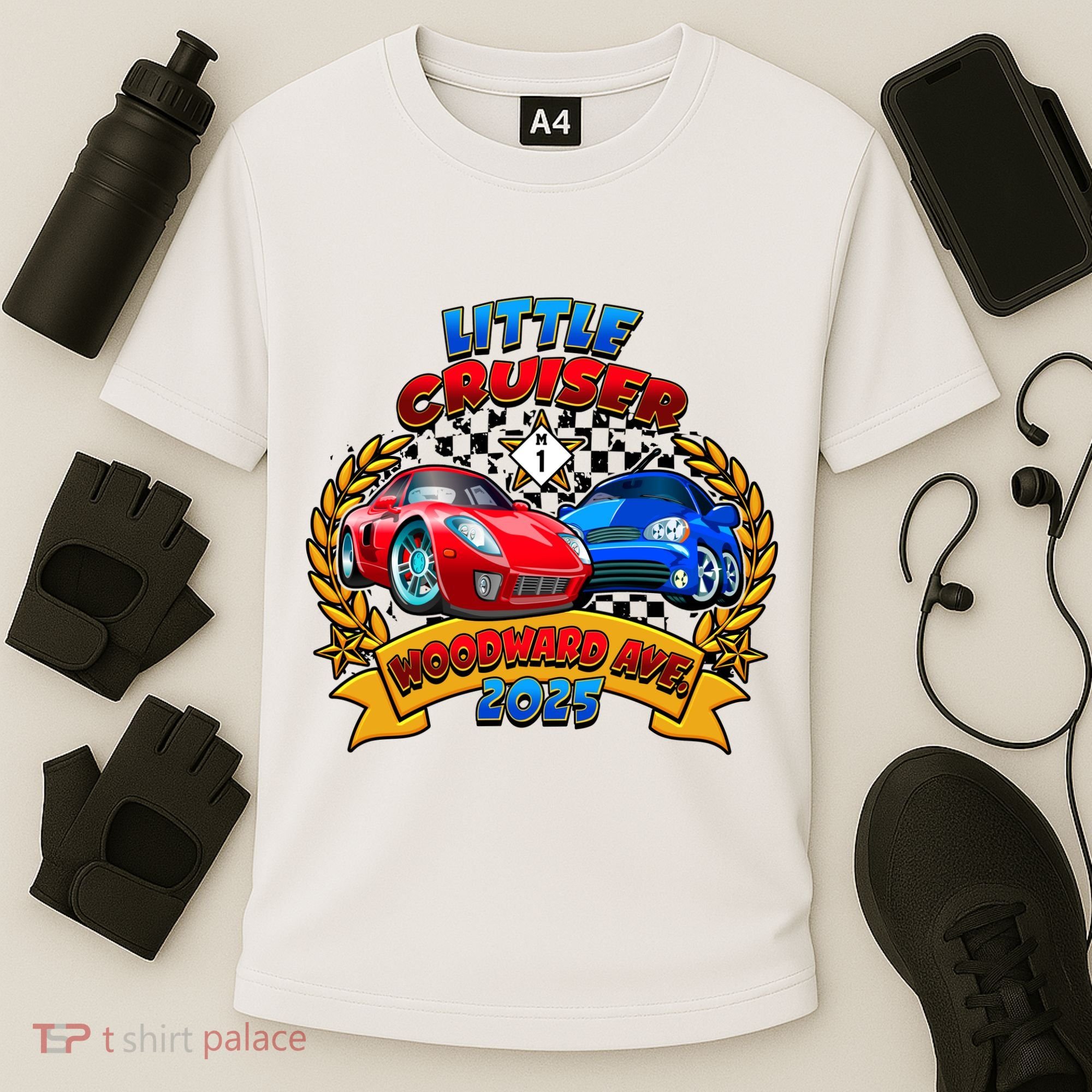 Little Cruiser Woodward Avenue 2025 Cooling Performance Crew T-Shirt