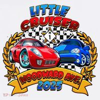 Little Cruiser Woodward Avenue 2025 Women's Hoodie thumb 2