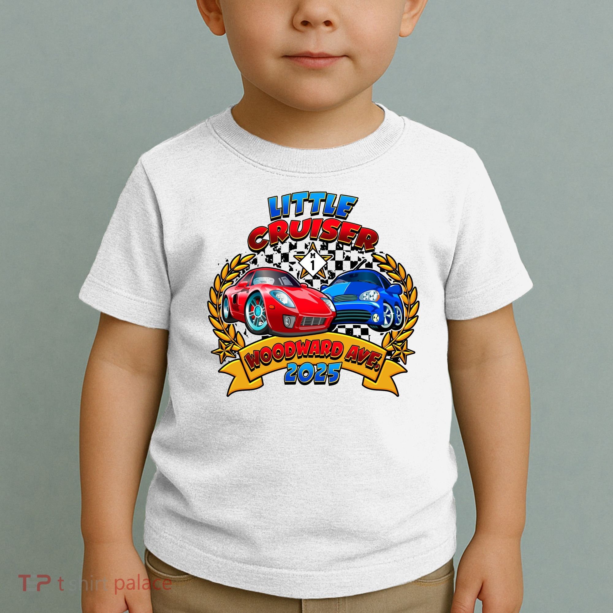 Little Cruiser Woodward Avenue 2025 Toddler T-Shirt