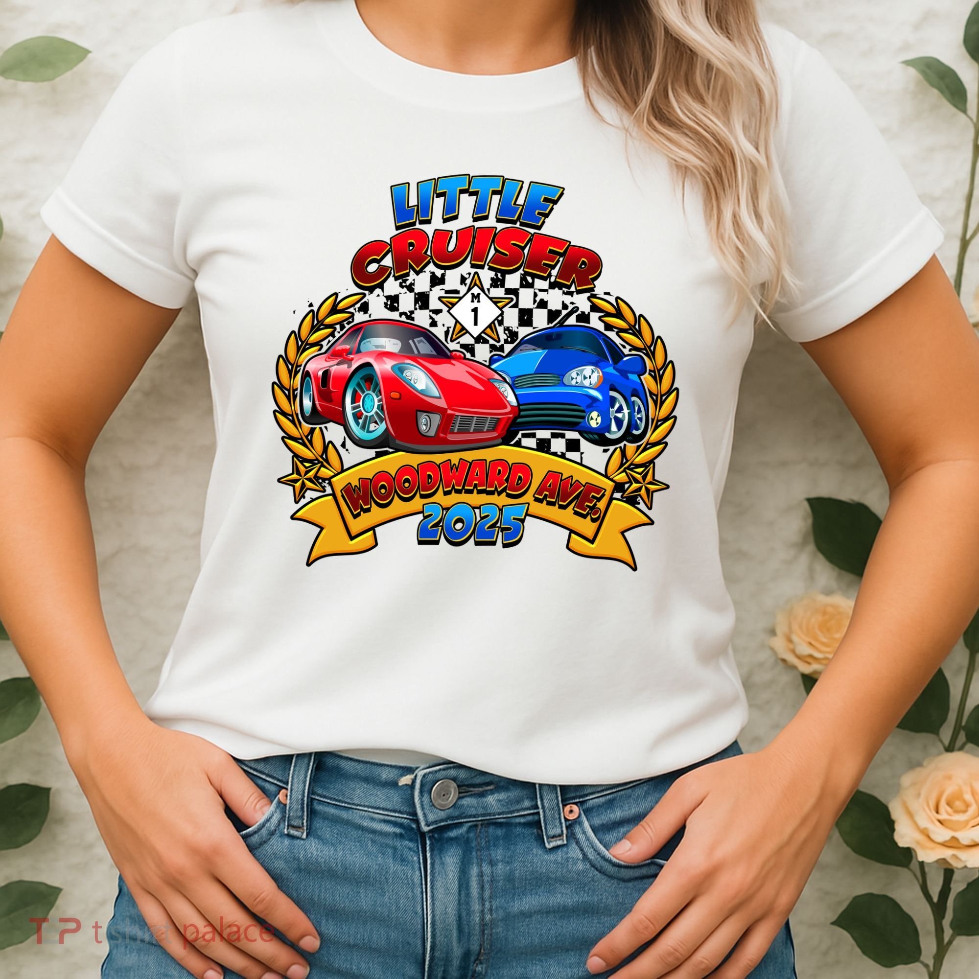 Little Cruiser Woodward Avenue 2025 Women's T-Shirt