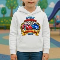 Little Cruiser Woodward Avenue 2025 Kids Hoodie thumb 3