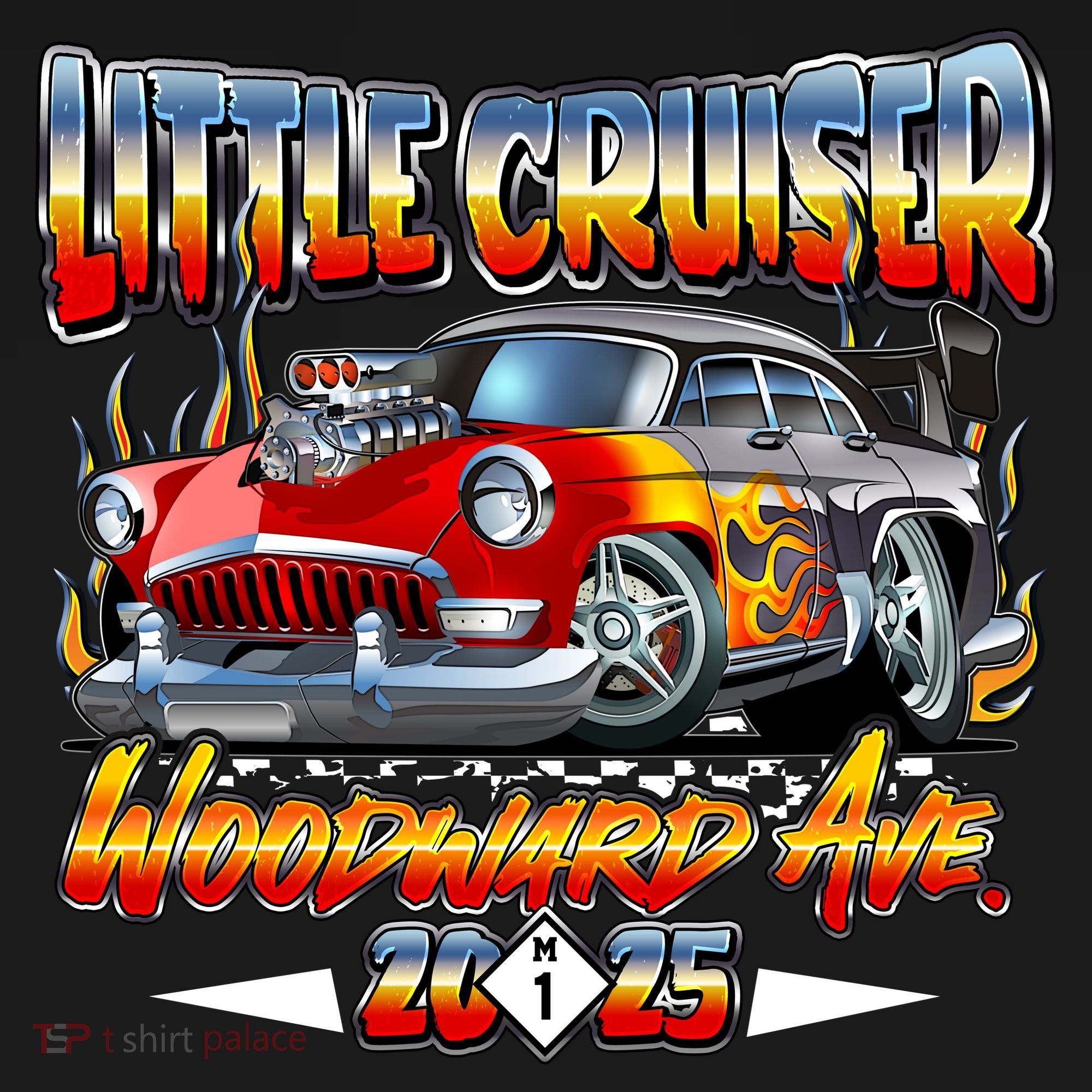Little Cruiser Woodward Ave 2025 Women's Hoodie