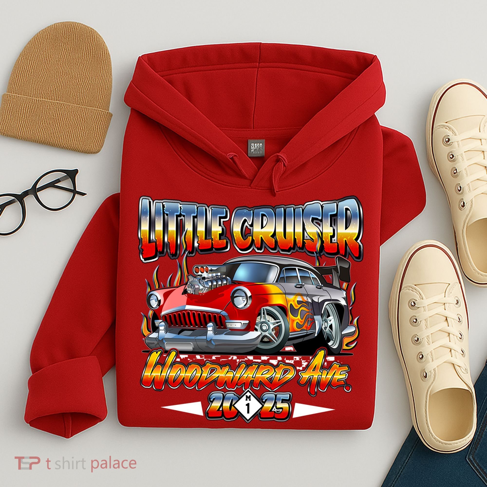 Little Cruiser Woodward Ave 2025 Hoodie