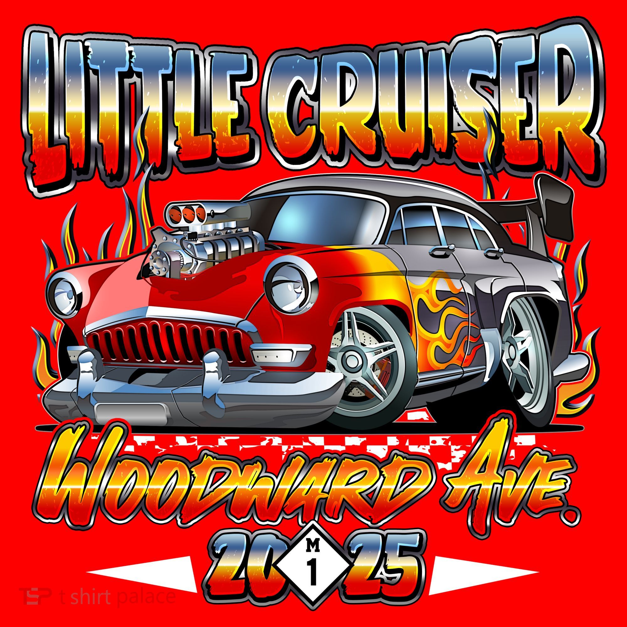 Little Cruiser Woodward Ave 2025 Sweatshirt