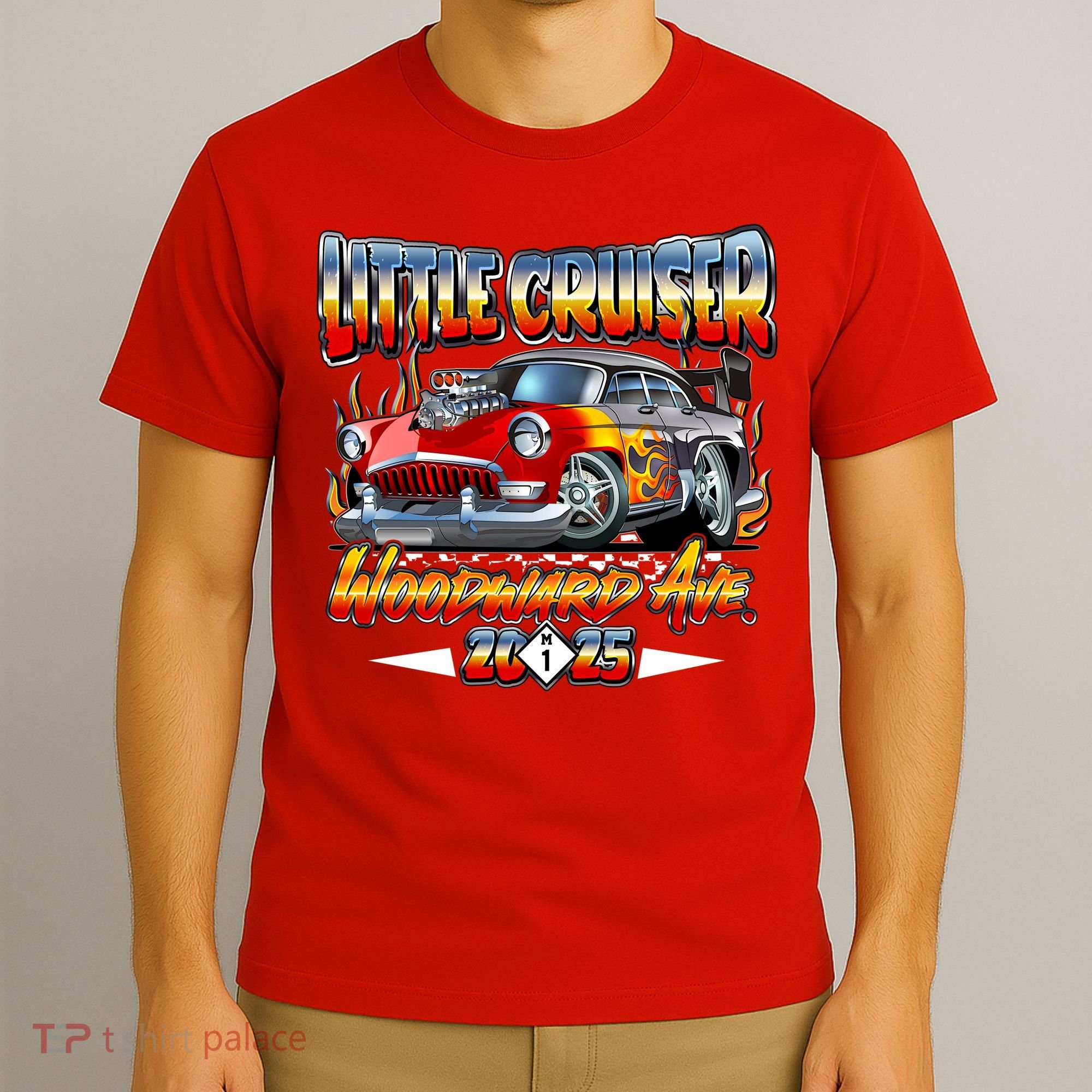 Little Cruiser Woodward Ave 2025 T-Shirt