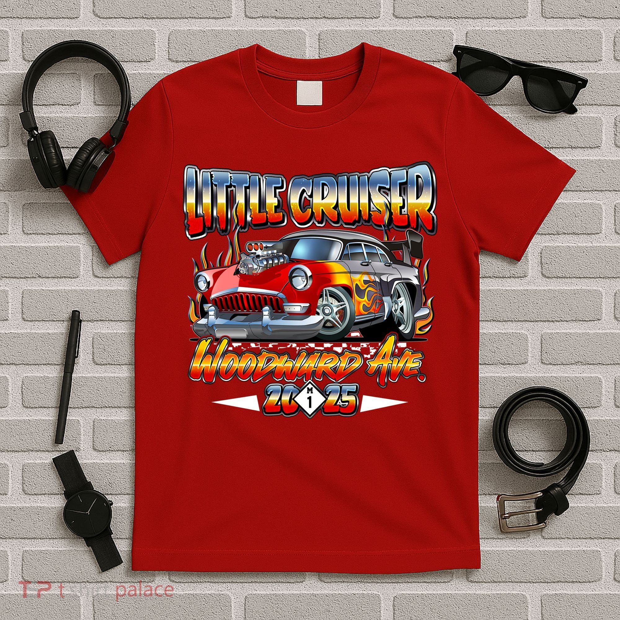 Little Cruiser Woodward Ave 2025 T-Shirt