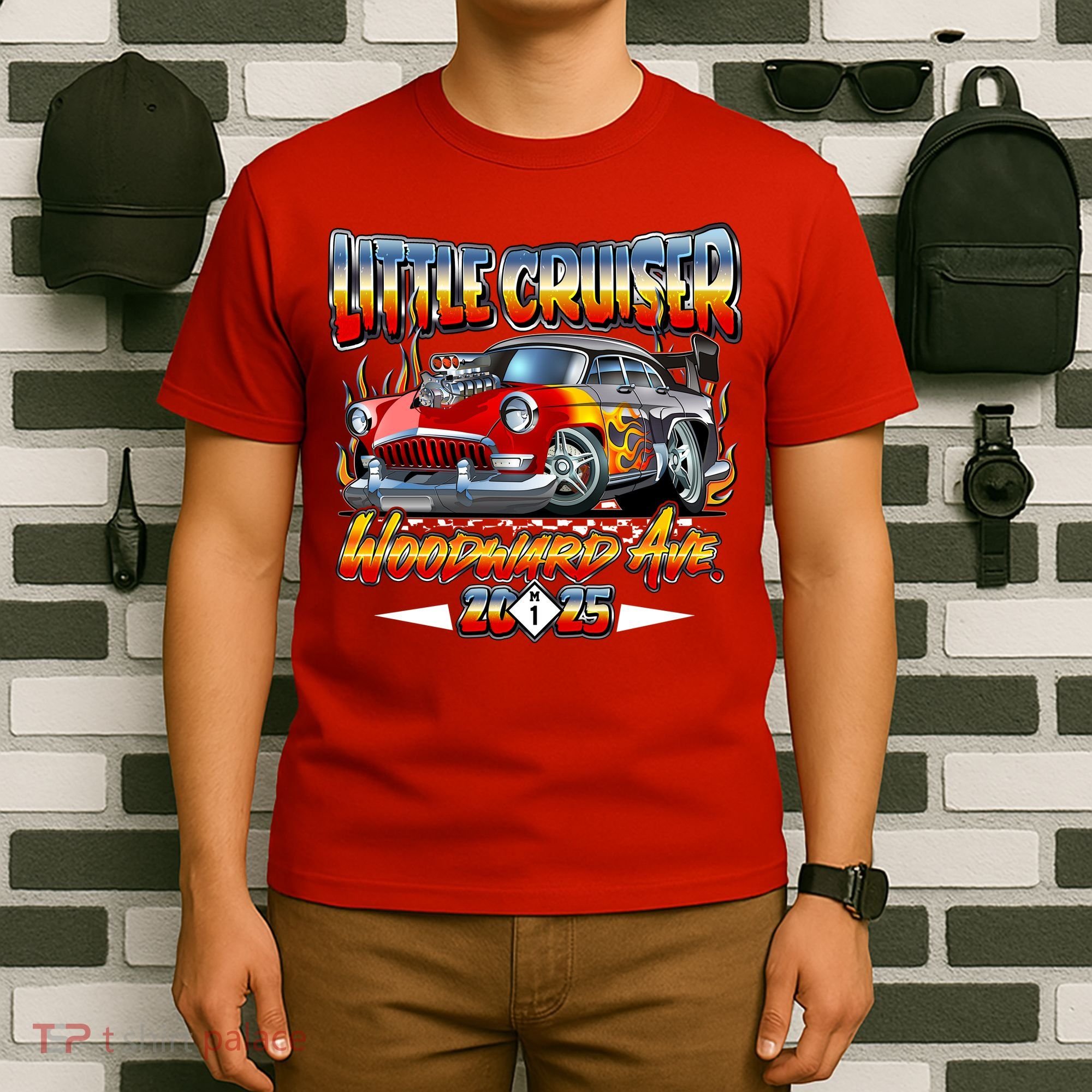Little Cruiser Woodward Ave 2025 T-Shirt