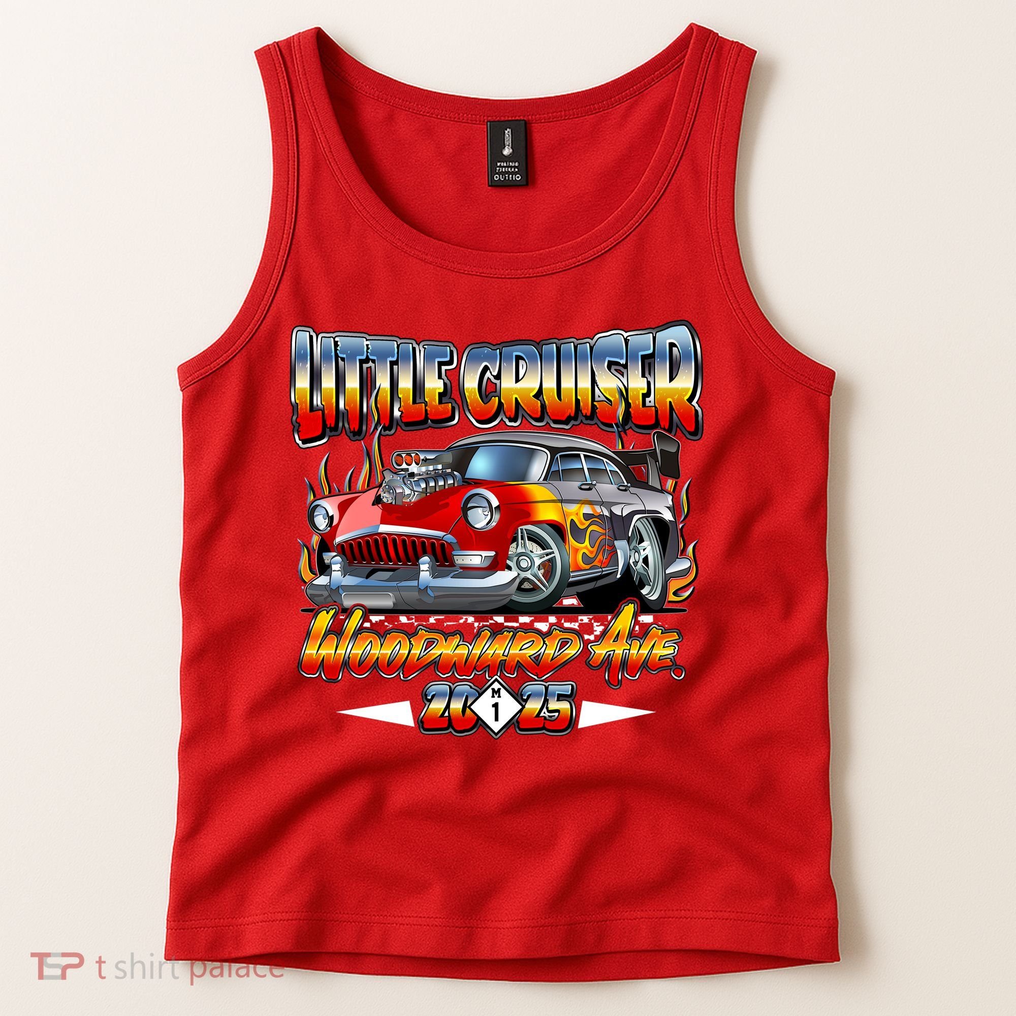 Little Cruiser Woodward Ave 2025 Tank Top