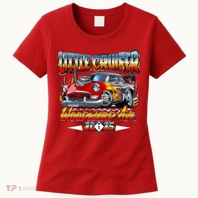 Little Cruiser Woodward Ave 2025 Women's T-Shirt