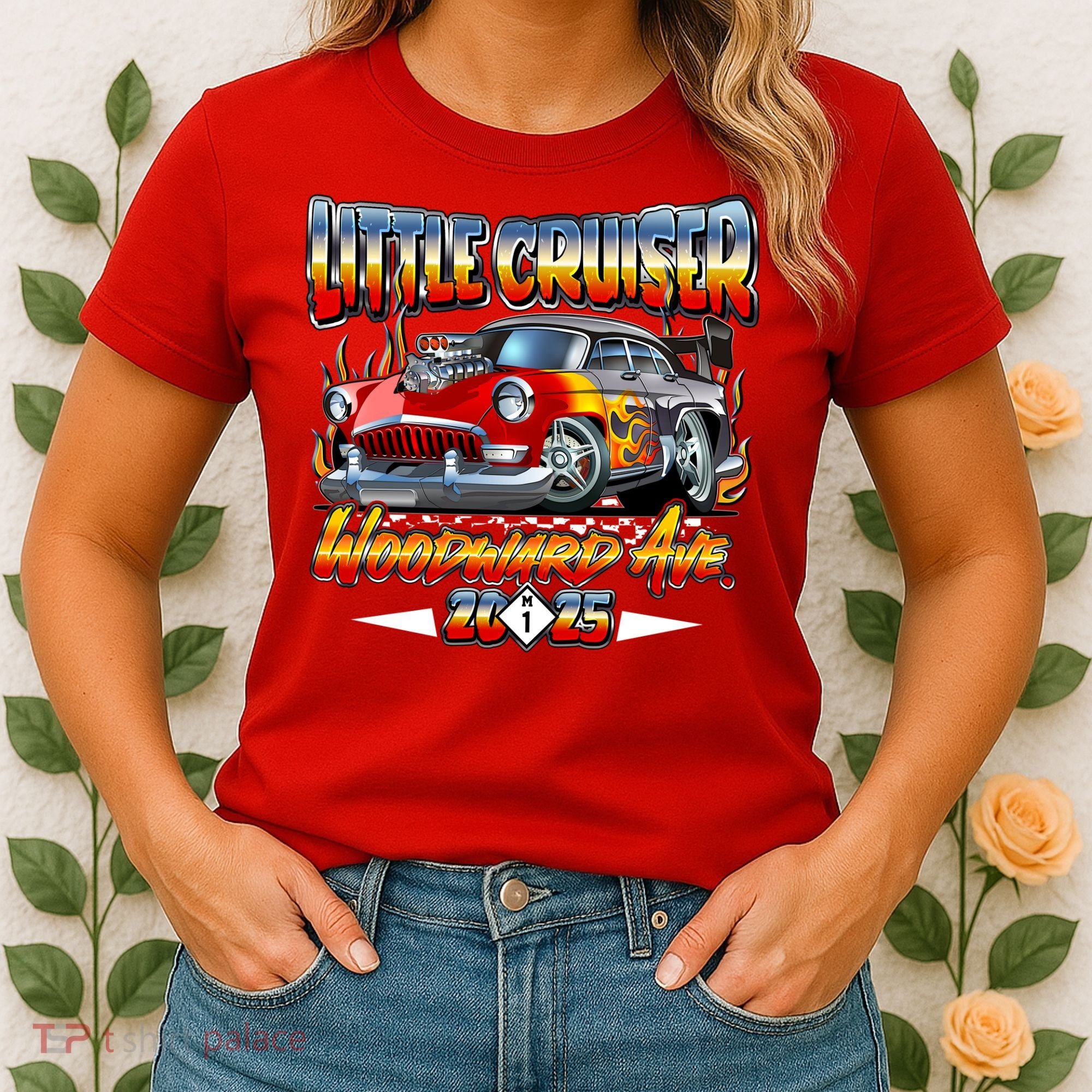 Little Cruiser Woodward Ave 2025 Women's T-Shirt