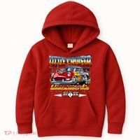 Little Cruiser Woodward Ave 2025 Kids Hoodie thumb 0